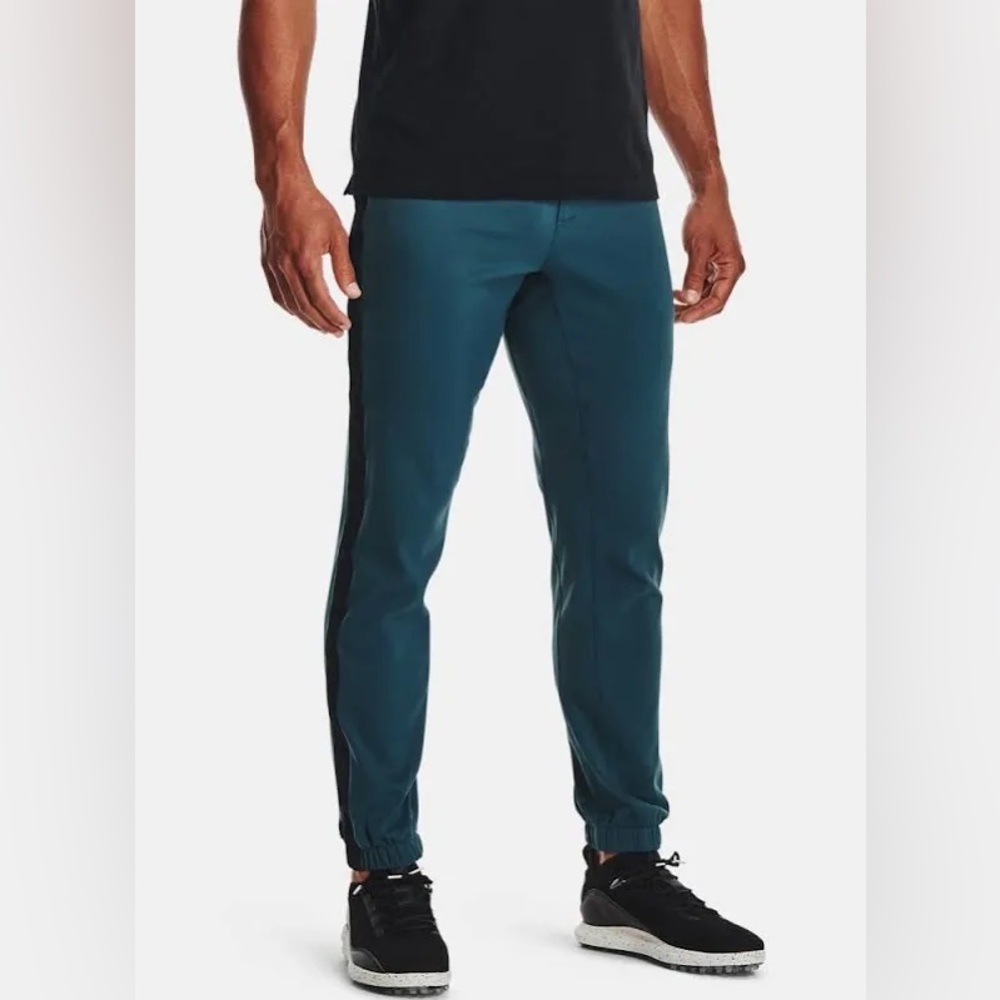 🆕 Under Armour Men's Tapered Leg Curry Golf Joggers